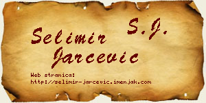 Selimir Jarčević vizit kartica